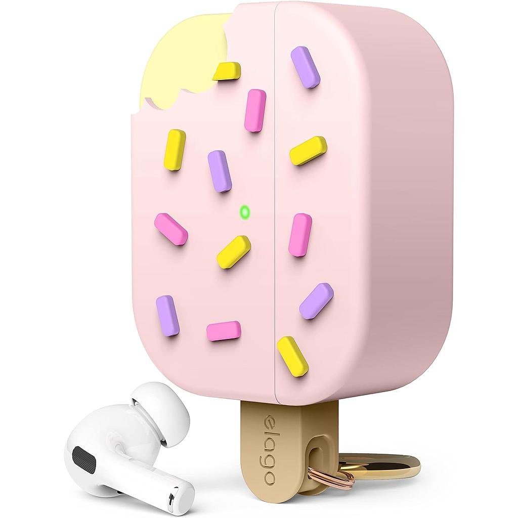 Elago AirPods Pro 2 Ice Cream Case - Lovely pink Accessories > Mobiles & Tablets