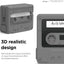 Elago Cassette Tape Case - Apple AirPods Pro 2 / Black Accessories > Mobiles & Tablets
