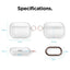 Elago Clear Case - Apple AirPods Pro / Clear Accessories > Mobiles & Tablets
