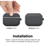 Elago AirPods Pro Original Hang Case - Dark Gray Accessories > Audio > Headphones