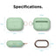 Elago AirPods Pro Original Hang Case - Pastel Green Accessories > Mobiles & Tablets > Mobiles
