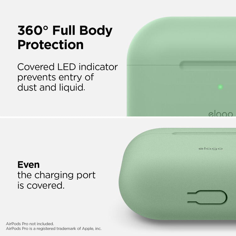 Elago AirPods Pro Original Hang Case - Pastel Green Accessories > Mobiles & Tablets > Mobiles