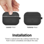 Elago AirPods Pro Slim Hang Case - Dark Grey Accessories > Mobiles & Tablets