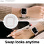 Elago Apple Watch 40 (4/5/6/SE/SE2) 41mm (7/8) Duo Case - Translucent / Lovely Pink Smart Watches