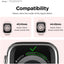 Elago Apple Watch 40 (4/5/6/SE/SE2) 41mm (7/8) Duo Case - Translucent / Lovely Pink Smart Watches