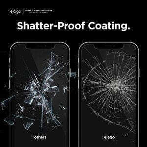 Elago iPhone 12 Pro Max Tempered Glass + Screen Protector Accessories > Mobiles & Tablets > Mobiles > Screen Protectors