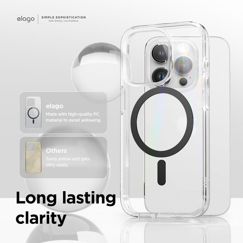 Elago MagSafe Magnetic Hybrid Case - Apple iPhone 15 Pro / Black Accessories > Mobiles & Tablets > Mobiles > Covers &