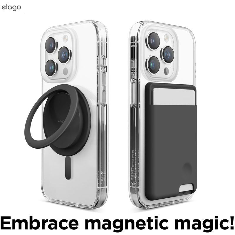 Elago MagSafe Magnetic Hybrid Case - Apple iPhone 15 Pro / Black Accessories > Mobiles & Tablets > Mobiles > Covers &