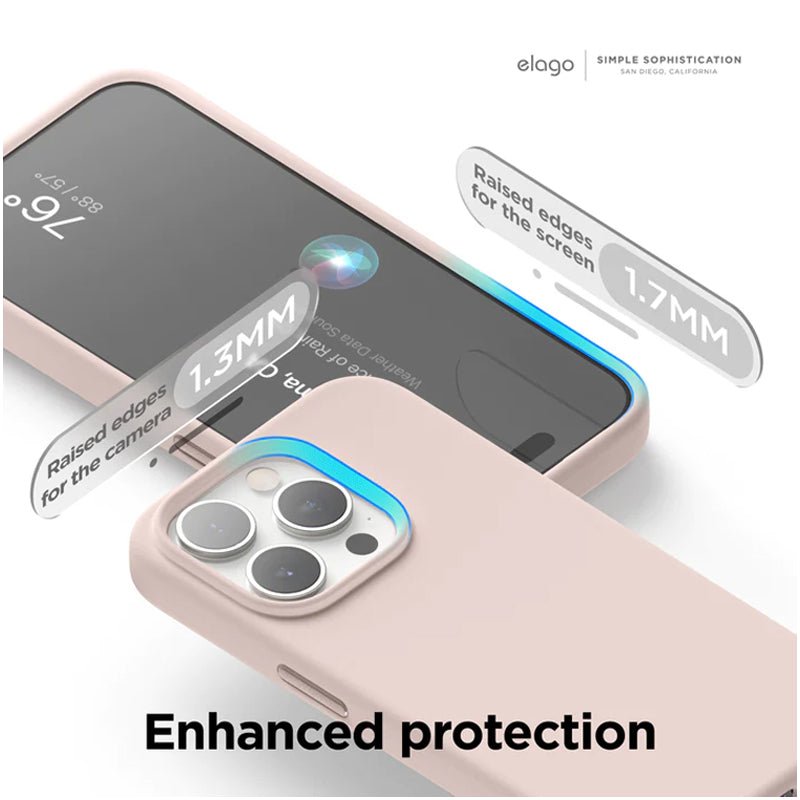 Elago MagSafe Magnetic Silicone Case - Apple iPhone 15 Pro / Lovely Pink Accessories > Mobiles & Tablets > Mobiles >