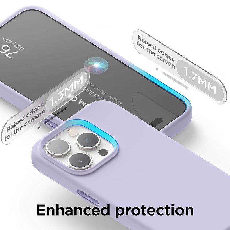 Elago Magsafe Magnetic Silicone Case - Apple iPhone 15 Pro Max / Purple Accessories > Mobiles & Tablets > Mobiles >
