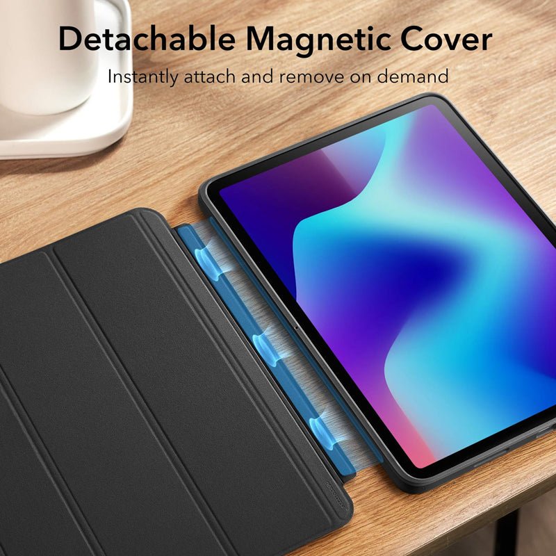 ESR Ascend Hybrid Case - Apple iPad Pro 12.9 Gen 6/5/4/3 (2018-2022) / Jelly Black Accessories > Mobiles & Tablets >