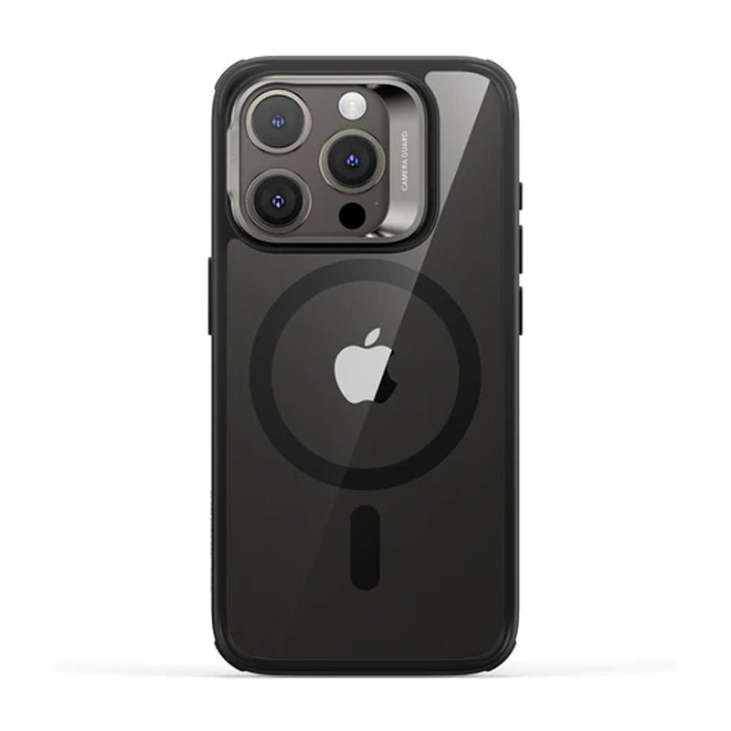 ESR Classic Hybrid Case with Stash Stand (HaloLock) - Apple iPhone 15 Pro / Clear & Black Accessories > Mobiles &
