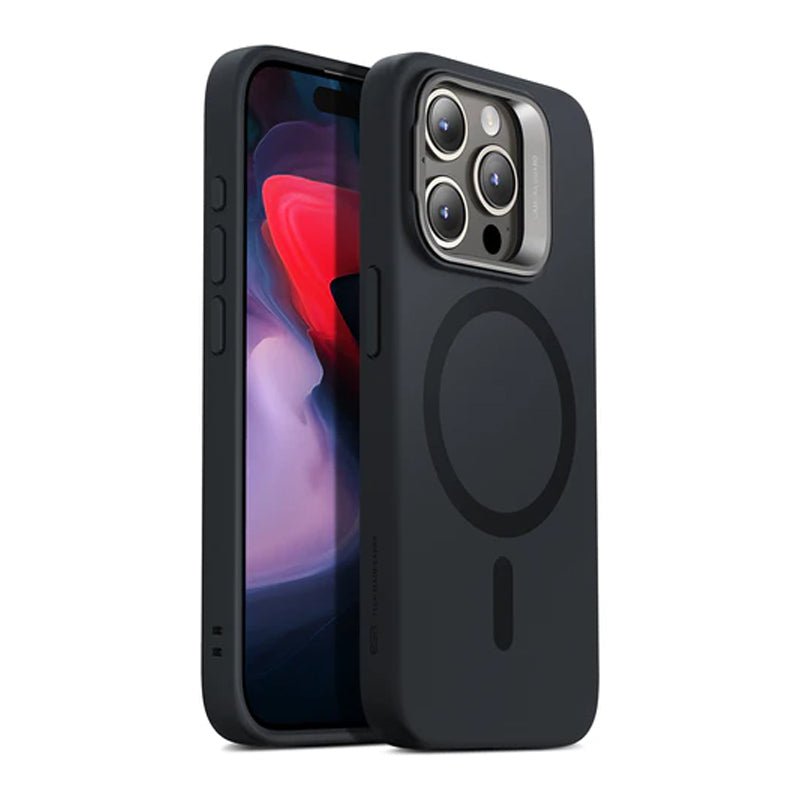 ESR Cloud Soft Case with Stash Stand (HaloLock) - Apple iPhone 15 Pro / Black Accessories > Mobiles & Tablets > Mobiles