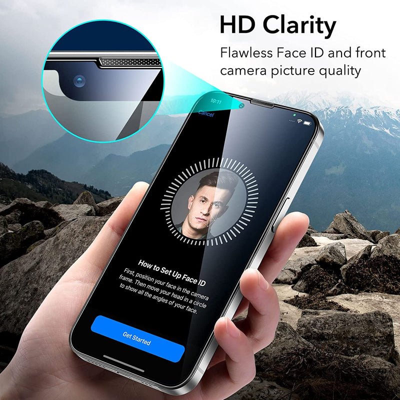 ESR Tempered Glass Screen Protector - Apple iPhone 14 Plus / 13 Pro Max - Transparent Accessories > Mobiles & Tablets >