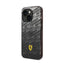 Ferrari iPhone 14 Pro Max Gradient PC/TPU Case with Allover Scuderia & Dyed Bumper - Black Accessories > Mobiles &