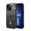 Ferrari iPhone 14 Pro Max Gradient PC/TPU Case with Allover Scuderia & Dyed Bumper - Black Accessories > Mobiles &