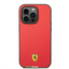 Ferrari iPhone 14 Pro Max HC PU Case With Italian Flag Line - Red Accessories > Mobiles & Tablets > Mobiles