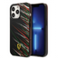 Ferrari iPhone 14 Pro Max PC/TPU Case with Double Layer Grass Print - Black Accessories > Mobiles & Tablets > Mobiles