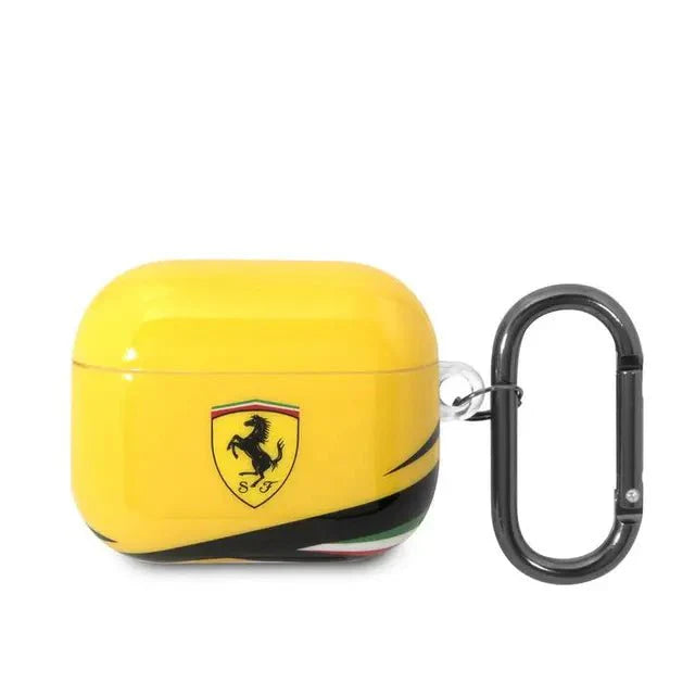 Ferrari Apple Airpods Pro TPU Case - Yellow Accessories > Mobiles & Tablets > Mobiles