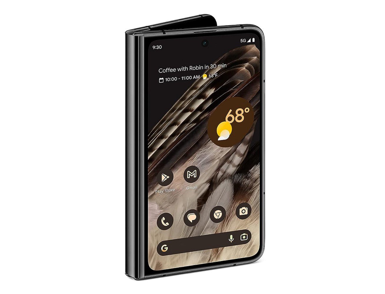 Google Pixel Fold 5G Nano SIM + eSIM 256GB 12GB RAM Folding Phone - Obsidian Mobiles & Tablets > Mobiles