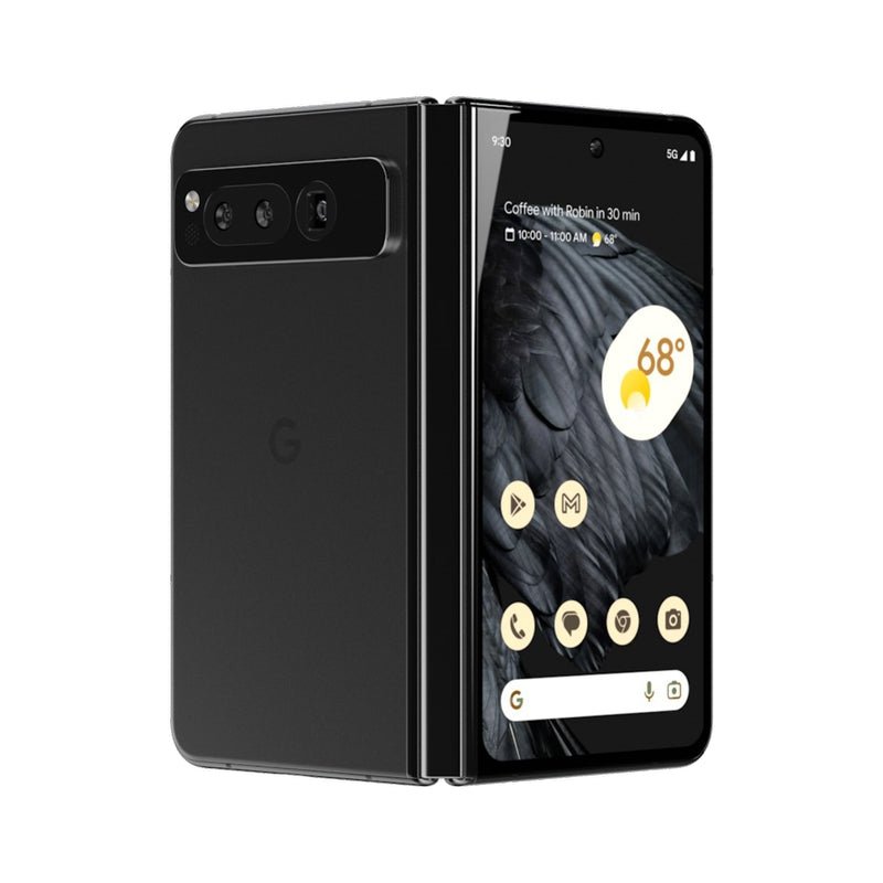 Google Pixel Fold 5G Nano SIM + eSIM 512GB 12GB RAM Folding Phone - Obsidian Mobiles & Tablets > Mobiles