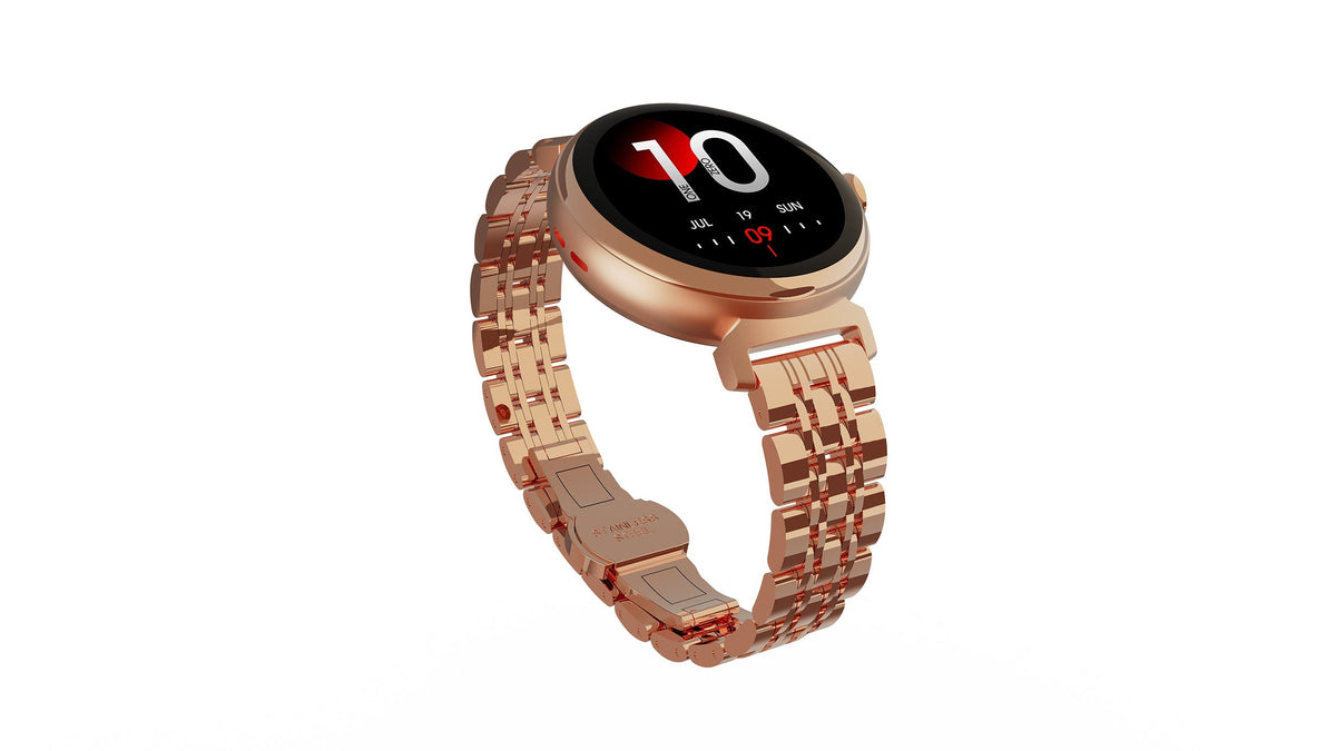 HiFuture High end outdoor bluetooth calling smartwatch - Golden PINK Accessories > Smart Watches