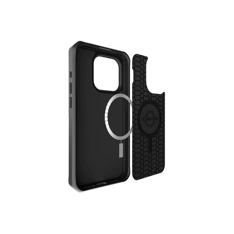Itskins Ballistic Carbon Magsafe Case - Apple iPhone 15 Pro / Black Accessories > Mobiles & Tablets > Mobiles > Covers