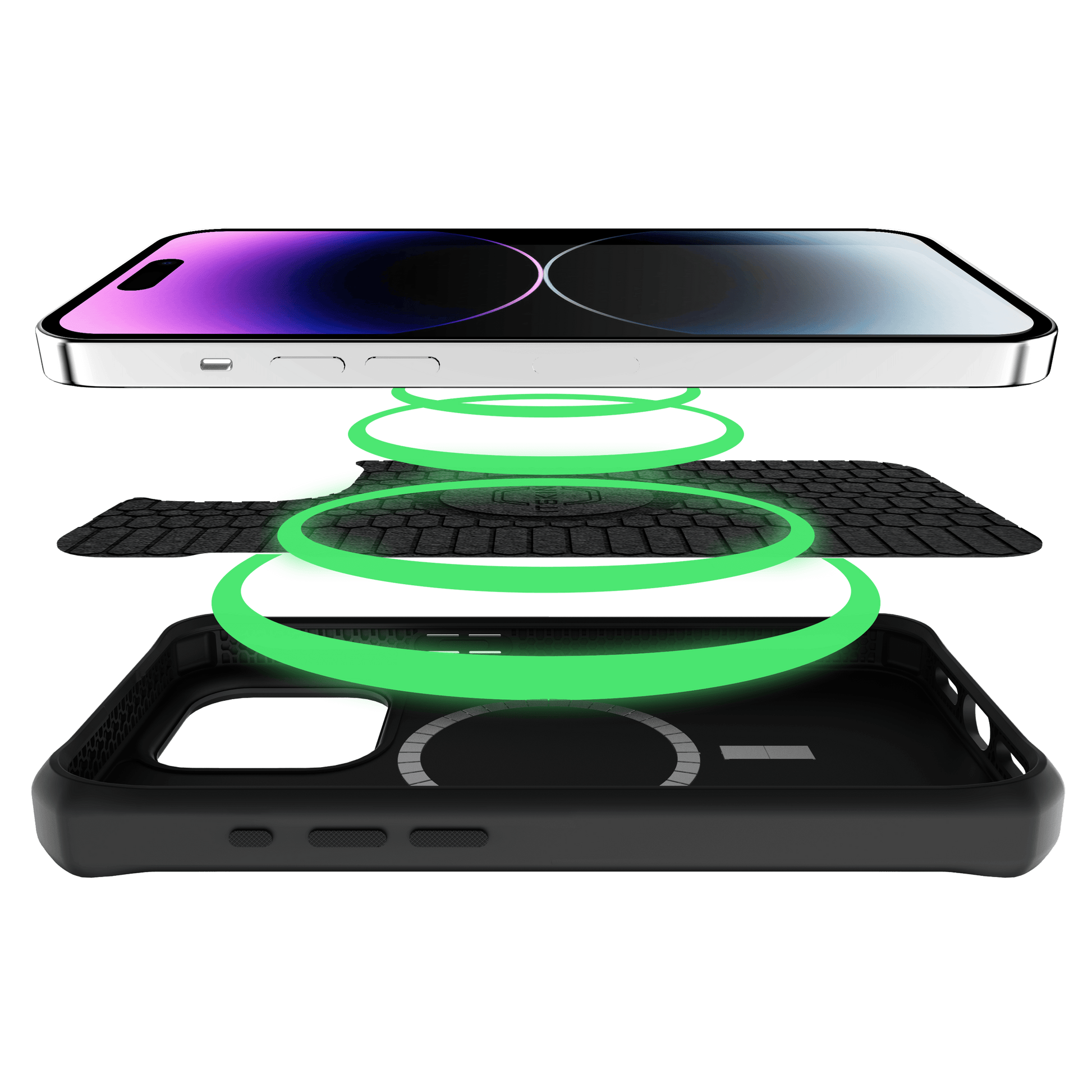 Itskins Ballistic Carbon Magsafe Case - Apple iPhone 15 Pro Max / Black Accessories > Mobiles & Tablets > Mobiles >