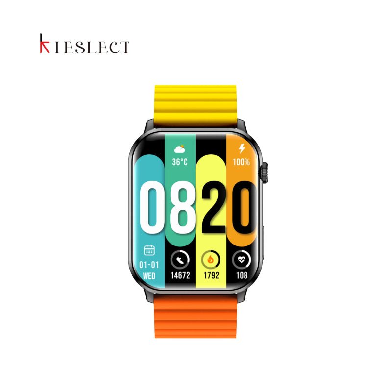 Kieslect Smart Calling Watch Ks - Black Smart Watches