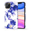 Kingxbar Swarovski Case - Apple iPhone 11 Pro / Floral Blue Accessories > Mobiles & Tablets > Mobiles > Covers & Cases