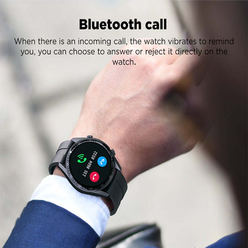 Modio MW08 SmartWatch - 1.28’’ / Bluetooth / Black Smart Watches