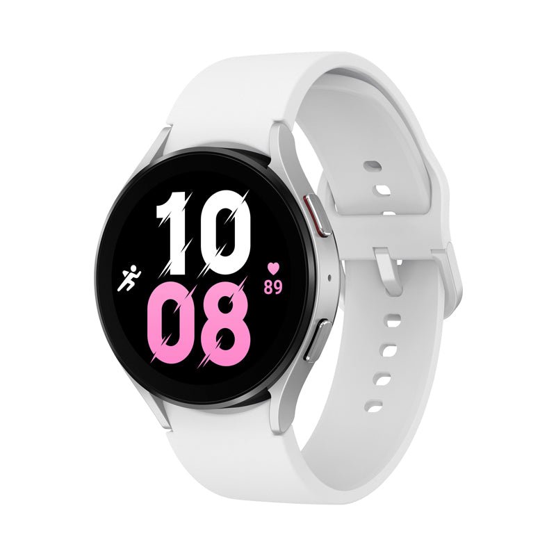 Samsung Galaxy Watch 5 - AMOLED / 16GB / 44mm / Bluetooth / Wi-Fi / Silver Smart Watches