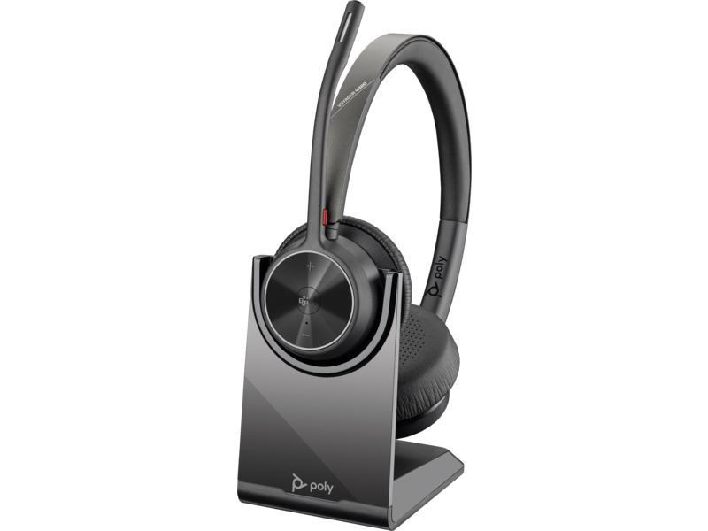 HP HP Poly Voyager 4320-M Microsoft Teams Certified Headset - On-Ear / BT700 Dongle / Charging Stand