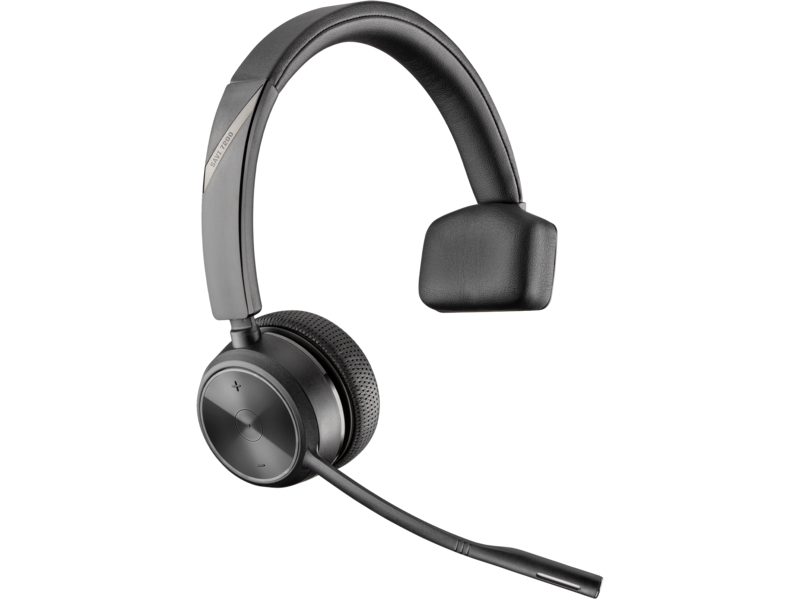 HP HP Poly Savi 7210 Office DECT 1880-1900 MHz Single Ear Headset - Monoaural / Black