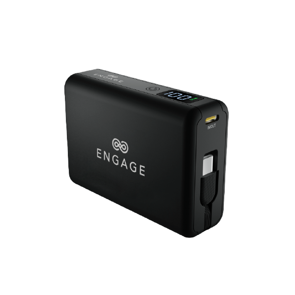 Engage Compact W/L Magnetic Pb10K Mah W/Usb-C & Led Display Pd 45W-8954526522386