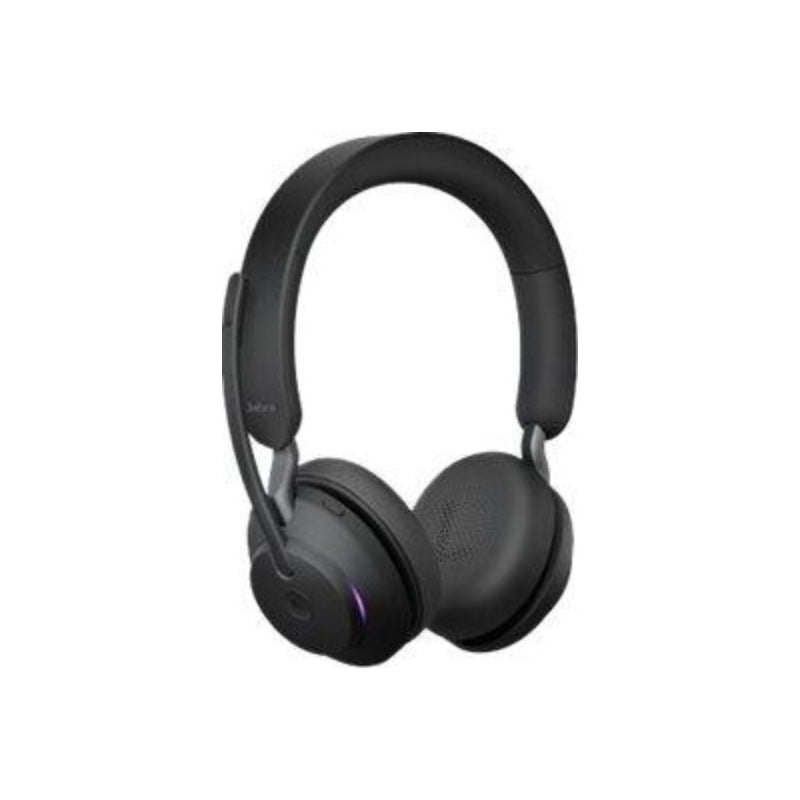 Jabra Evolve2 65 Wireless PC MS Stereo Headphone Charging Stand - Wireless / Black