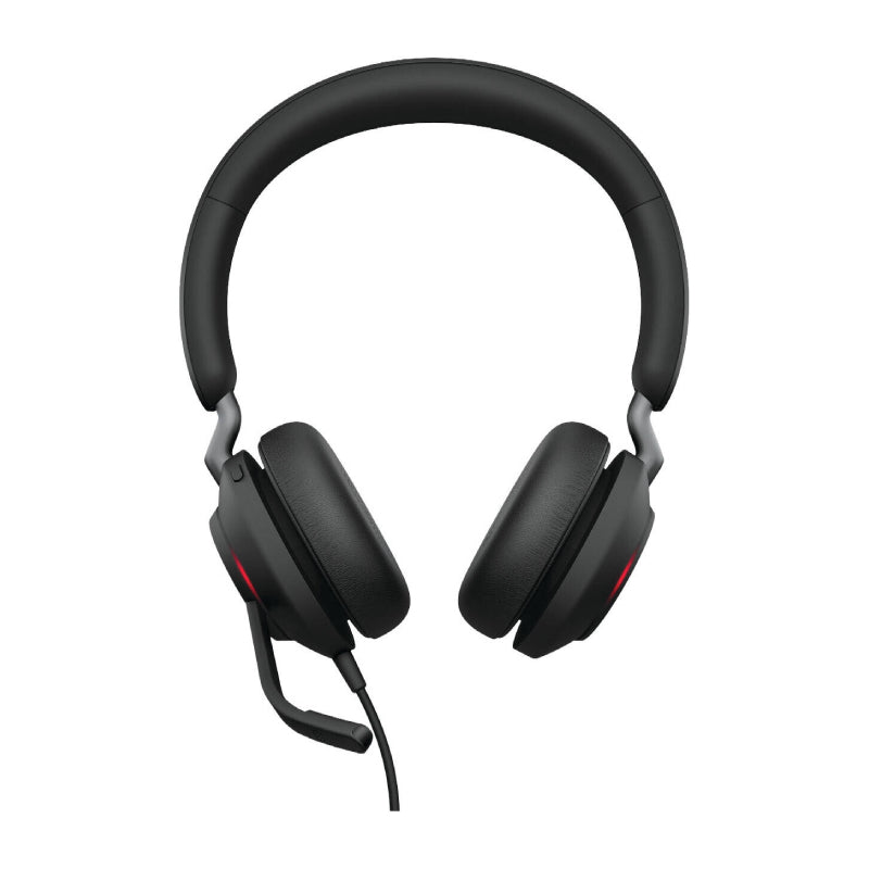 Jabra Evolve2 40 SE UC Stereo Headphone - Wired / USB-C/A / Black