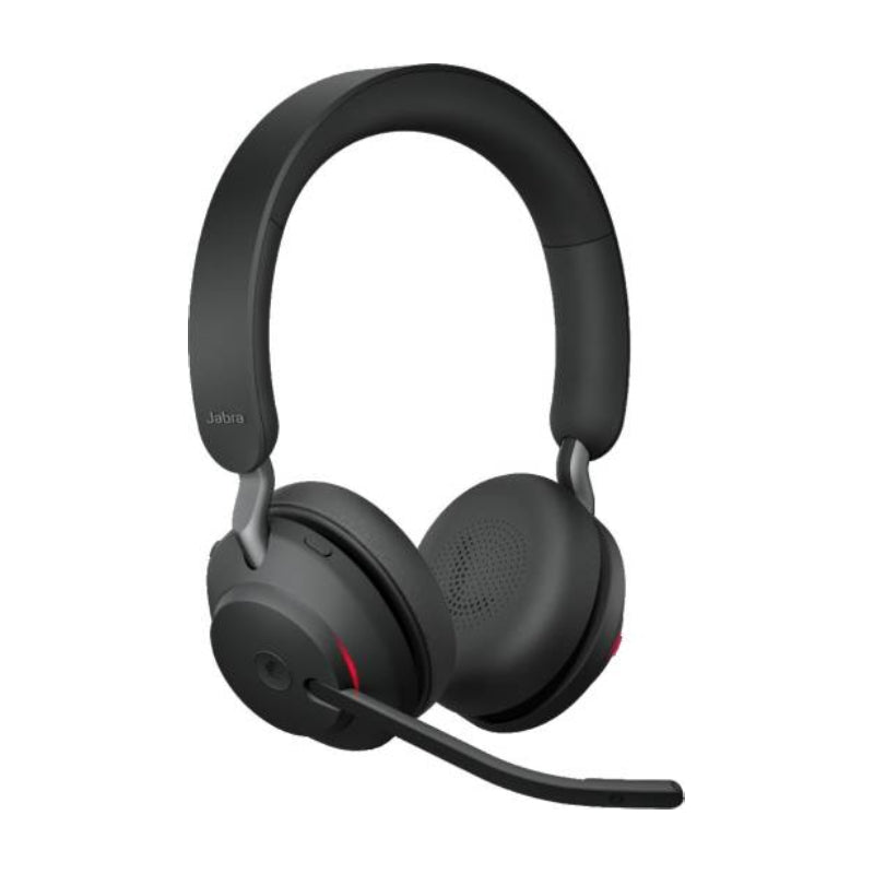 Jabra Evolve2 65 Link 380a MS Stereo Headphone - Wireless / Black