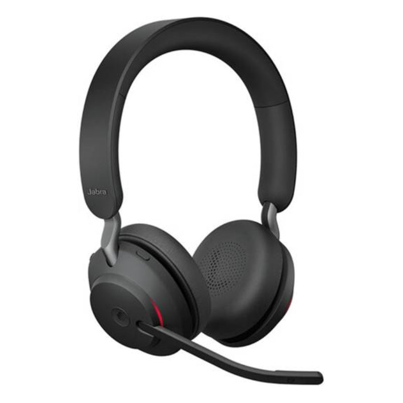 Jabra Evolve2 65 Link 380a UC Stereo Headphone - Wireless / Black