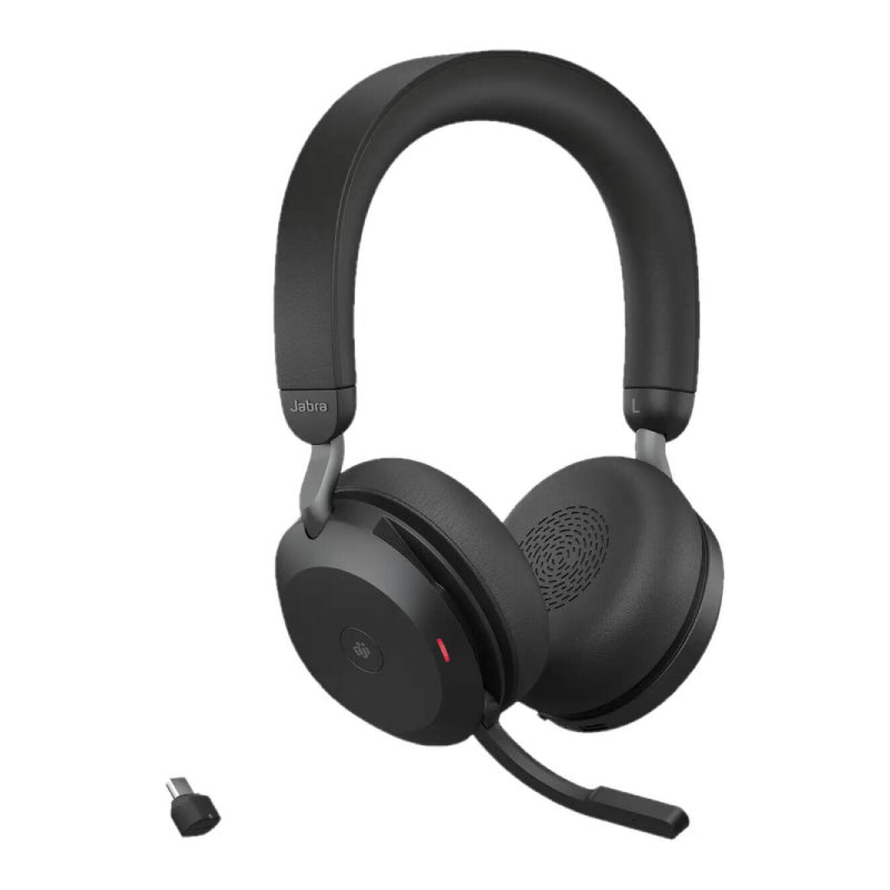 Jabra Evolve2 75 MS Stereo USB-C Headphone - Wireless / Black