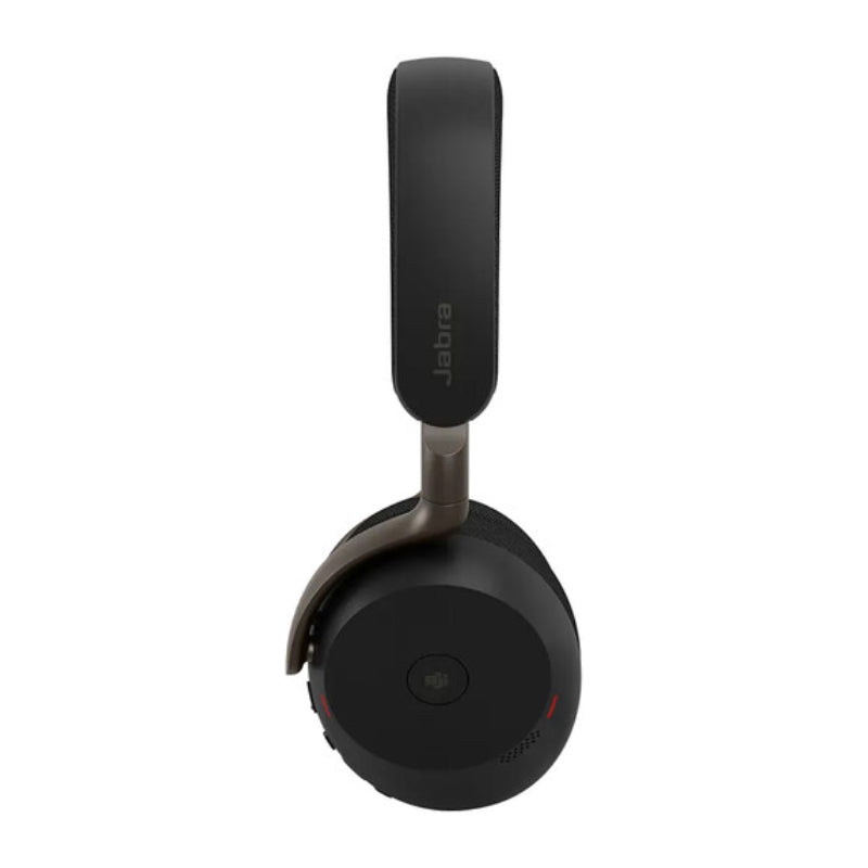 Jabra Evolve3 75 MS Stereo Headphone - Wireless / USB-A / Black