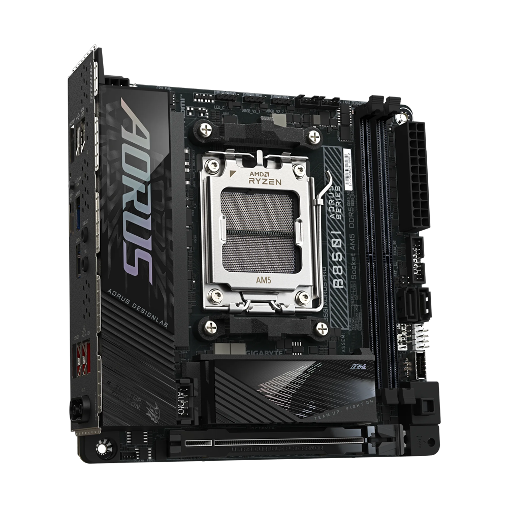 GIGABYTE B850I AORUS PRO Motherboard - DDR5 / HDMI / USB - Black