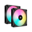 CORSAIR iCUE AF140 RGB ELITE PWM Dual Fan Kit - 140mm / Black