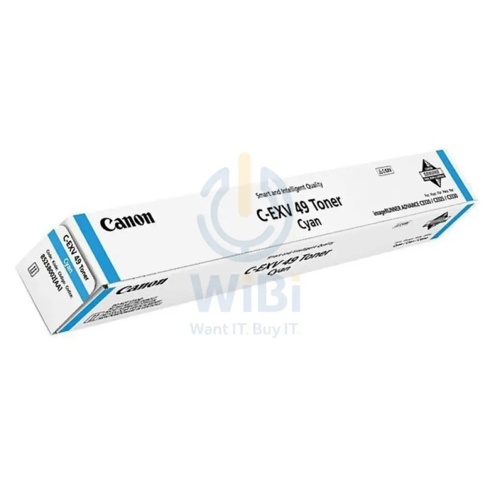 Canon C-EXV 49 Cyan Color - 19K Pages / Cyan Color / Toner Cartridge