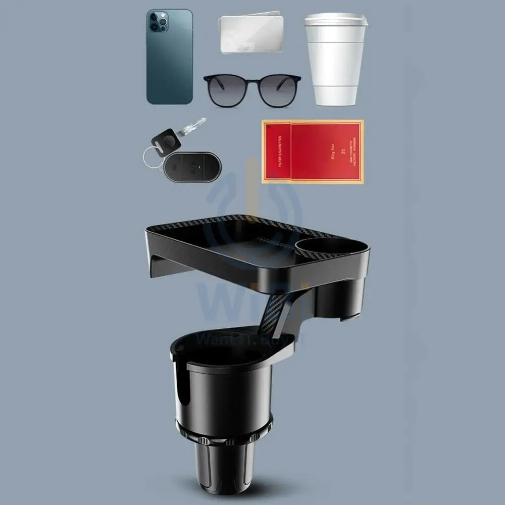 Car Cup Holder With Table Tray - A Whole New Two In One Expander & Tray Multifunctional Car Tray Accessories > Other