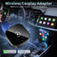 CarPlay 2 in 1 Wired To Wireless Android Auto Dongle (USB C Adapter Included) Accessories > Smart Devices