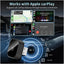 CarPlay 2 in 1 Wired To Wireless Android Auto Dongle (USB C Adapter Included) Accessories > Smart Devices