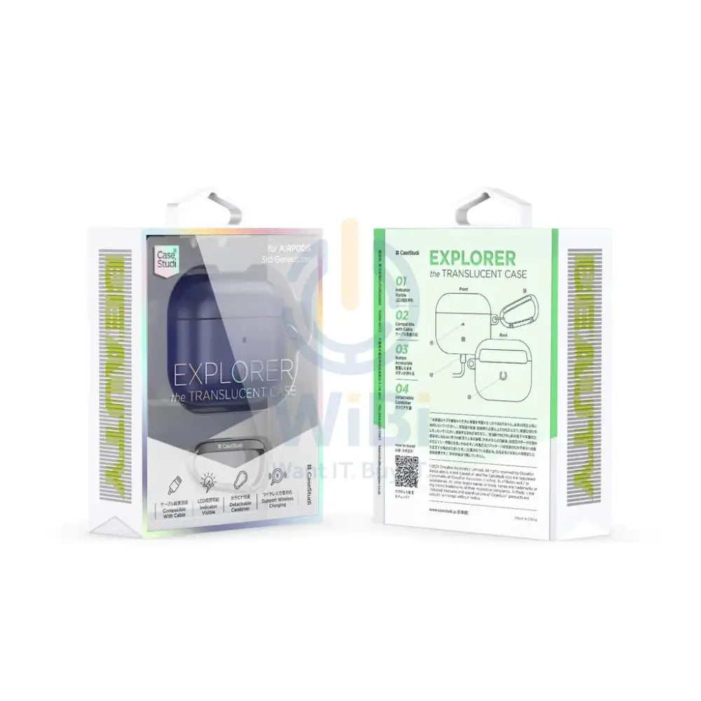 CaseStudi Airpods 3rd Generation Case - Explorer Navy Blue Accessories > Mobiles & Tablets
