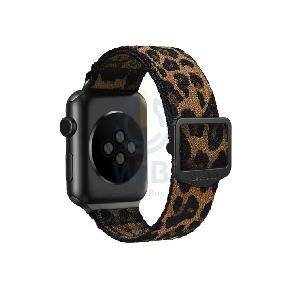 Casestudi Ballistic Series Strap - Apple Watch Series 7 / 41mm / Leopard Accessories > Smart Watches > Straps