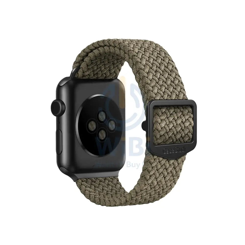 Casestudi Ballistic Strap - Apple Watch Series 7 / 45mm / Khaki Accessories > Smart Watches > Straps